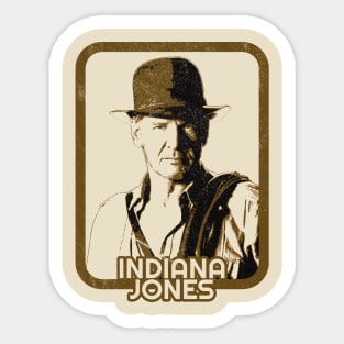 indiana jones - vintage Sticker